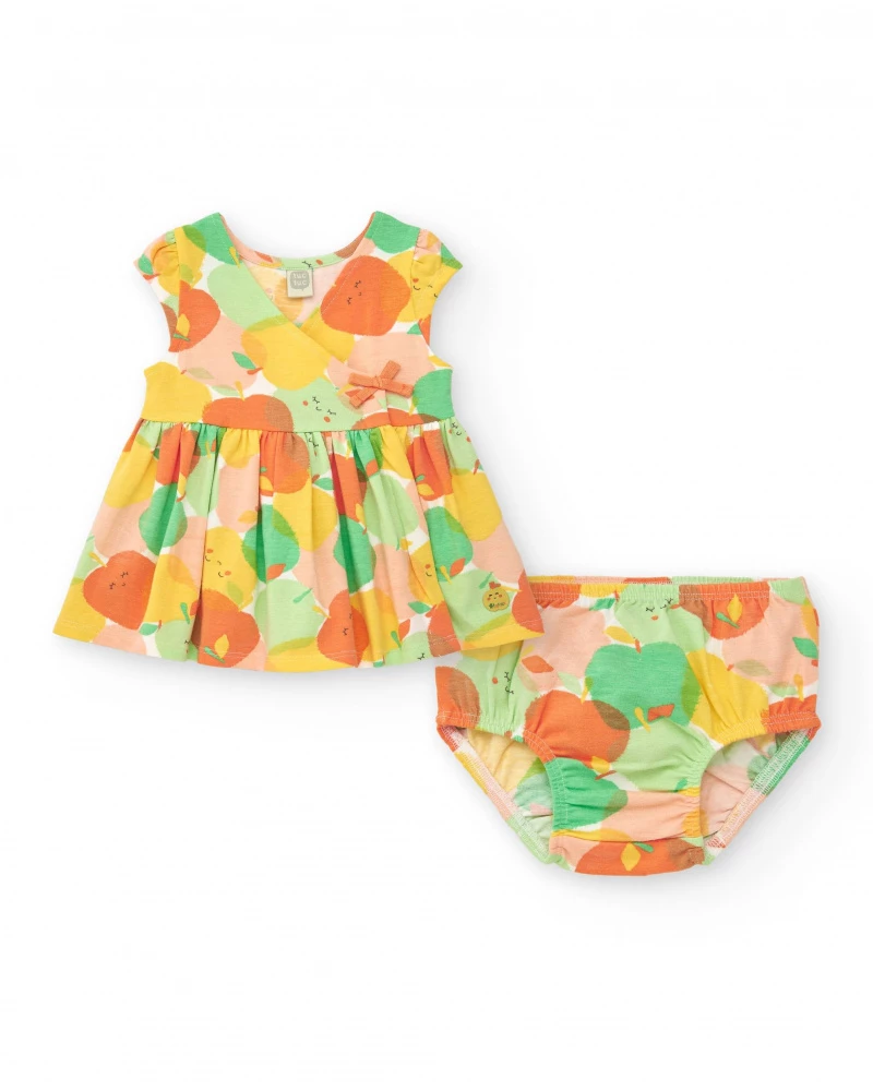 vestido-de-punto-para-nina-con-manzanas-y-lazo-decorativo